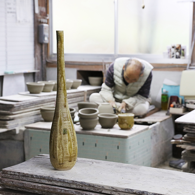 <strong>瀬戸赤津焼。神の手をもつ“最後のろくろ師”山内砂川</strong>